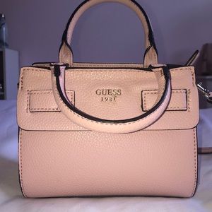 GUESS pink crossbody bag